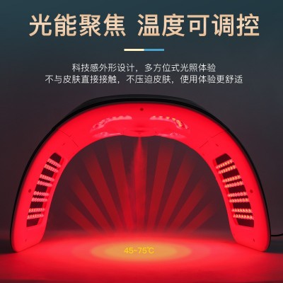 折叠七彩光LED光谱仪冷喷热敷美容仪器红蓝光美容院家用光子嫩肤图4