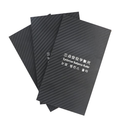 三点定位尺 平衡尺 纹绣画眉神器眉形神器卡尺量眉毛画型图5