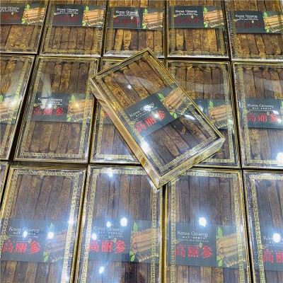 参品参高丽参别直参长白山红参东北特产礼盒参沉香压字带字500克图3