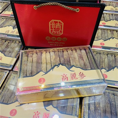 参品参高丽参别直参长白山红参东北特产礼盒东洋参产地批发整支图4