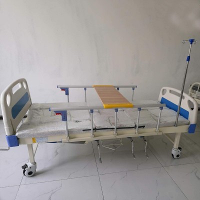 医院护理双摇护理床 定制手动翻身医用床 家用老人加宽病床翻身床图2