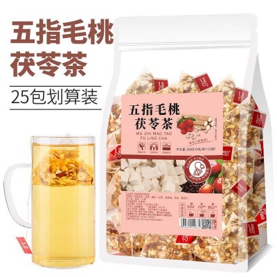 五指毛桃茯苓茶1五指毛桃汤三角包厂家批发一件代发图5