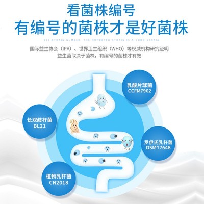 厂家抗幽门杆菌复合益生菌粉 成人肠胃调理清幽门杆菌益生菌oem图3