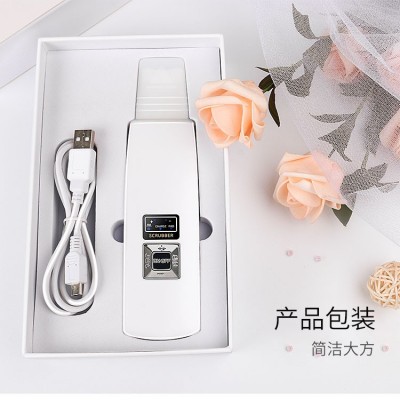 现货充足铲皮机家用去黑头角质面部清洁导入导出仪超声波铲皮机图2