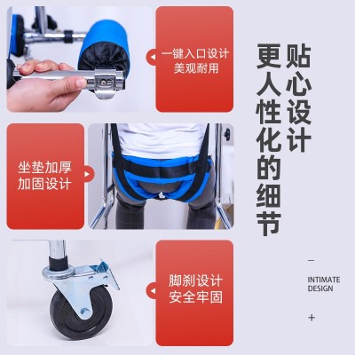 成人学步车走路辅助器下肢训练康复站立架2200图2