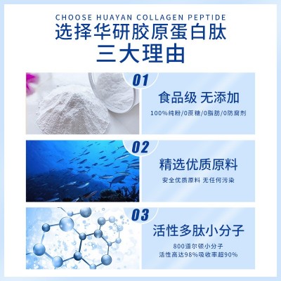 胶原三肽原料胶原蛋白小分子胶原蛋白肽活性肽口服液蛋白粉包邮图3