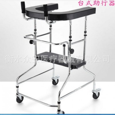 老人助行器中风偏瘫训练器材下肢训练站立架图5