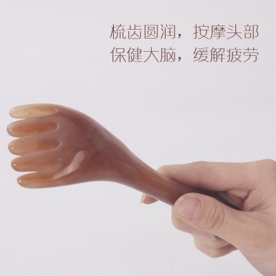 批发零售 头部按摩五爪 面眼部美容拨筋棒足疗点穴抓头挠痒五齿梳图2