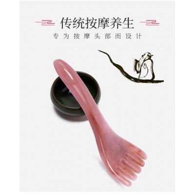 批发零售 头部按摩五爪 面眼部美容拨筋棒足疗点穴抓头挠痒五齿梳图4