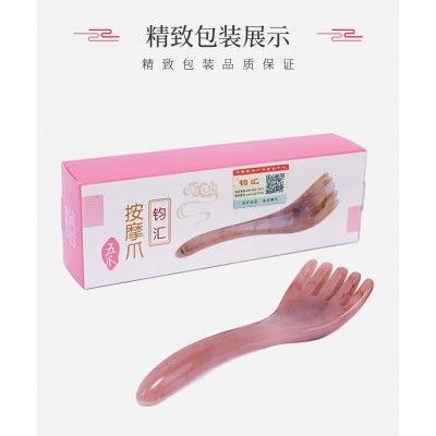 批发零售 头部按摩五爪 面眼部美容拨筋棒足疗点穴抓头挠痒五齿梳图5