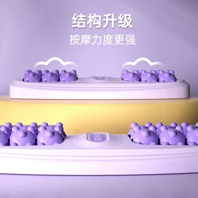 足底按摩器家用猫爪滚轮脚底按摩器足部脚部足疗养生神器穴位图2