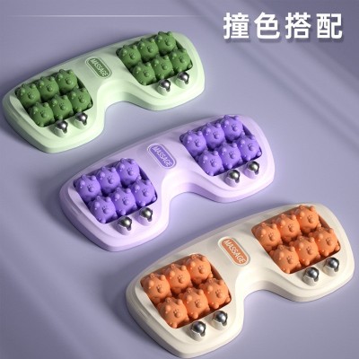 足底按摩器家用猫爪滚轮脚底按摩器足部脚部足疗养生神器穴位图4