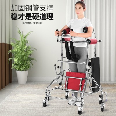 成人学步车老人助行器中风偏瘫康复训练器材辅助下肢行走路站立架图3