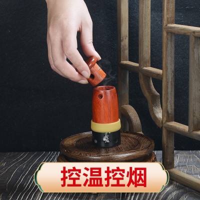 善缘居脸部砭石提拉悬灸艾灸罐家美容仪按摩器具焕颜灸面部桃花灸图4