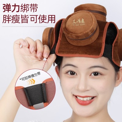 头部无烟灸艾灸袋艾灸盒铜盒随身灸家用熏蒸温灸器艾灸器具艾灸图2