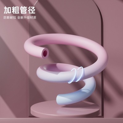 8字拉力器女背部锻炼拉伸弹力带瑜伽伸展护胸八字开肩美背拉力绳图4