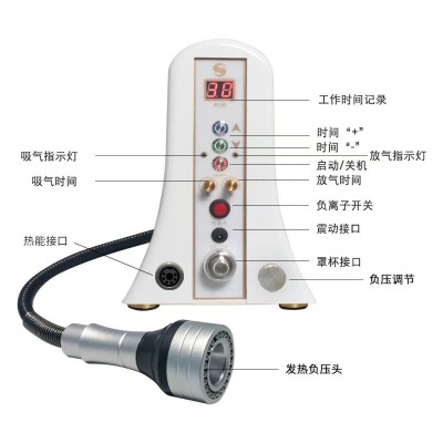 奥碧波庭挺养生仪丰胸仪负压养生仪拔罐刮痧按摩经络美胸理疗仪器图3