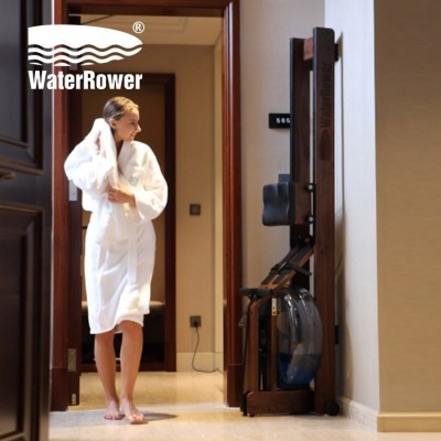WaterRower纸牌屋智能划船器进口水阻划船机健身器材家用胡桃木图2