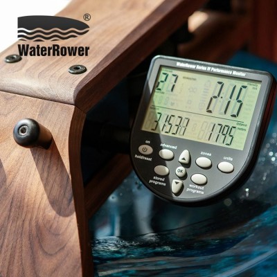 WaterRower纸牌屋智能划船器进口水阻划船机健身器材家用胡桃木图4