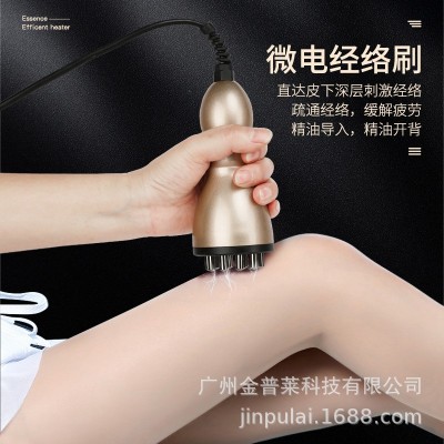 美容院电动拔罐加热刮痧仪器疏通经络刷背部淋巴肩颈按摩一件代发图4