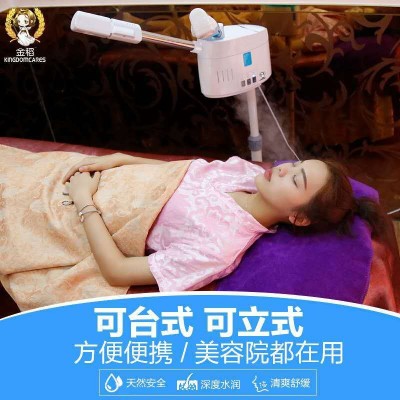 中草药美容院专用热喷蒸脸器家用冷热双喷纳米喷雾机图2