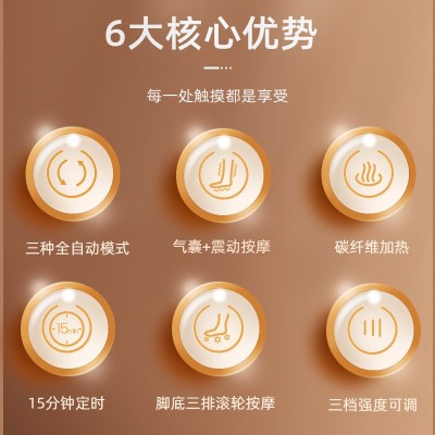 厂家美腿机气囊美腿足疗机多功能腿部脚部按摩仪美足宝脚底按摩器图2