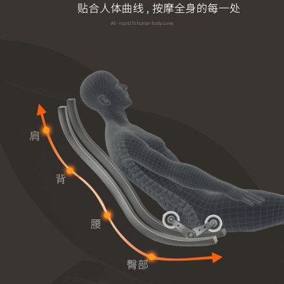 跨境国内礼品电动按摩椅家用sl双轨道全身全自动太空舱亚马逊图2
