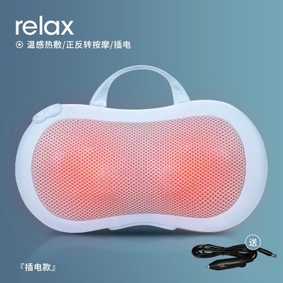 网红家用充电按摩枕车载颈椎按摩器电动腰背部颈椎按摩仪现货代发图3