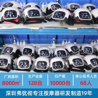 批发膝盖按摩器 充电热敷振动按摩仪家用护膝理疗膝关节按摩仪图2