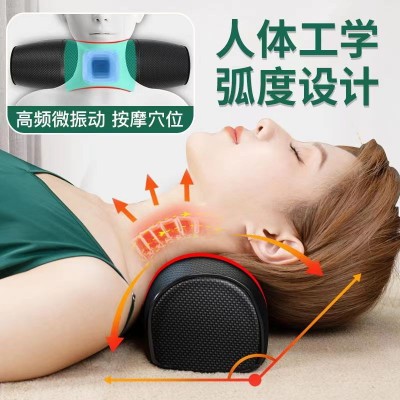 颈椎按摩器肩膀多功能颈部腰部背部肩部按摩枕家用电动枕头腰椎仪图3