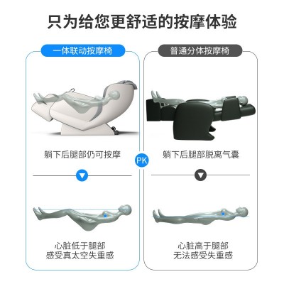 按摩椅家用全身新款电动多功能自动小型太空豪华舱智能老人沙发器图3