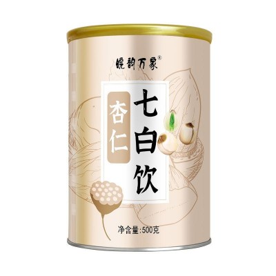 皖韵万家杏仁七白饮即食早餐冲饮代餐粉批发代餐七白饮杏仁粉图5
