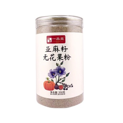 咱家一品堂亚麻籽无花果粉 350g/罐 亚麻籽代餐粉 无花果粉 代餐图5