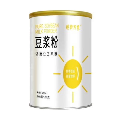 皖韵万家豆浆粉500g/罐豆浆新货豆奶批发代餐纯豆浆粉代餐粉图5