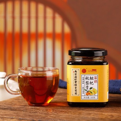 南京同仁堂绿金家园枇杷秋梨膏 琵琶秋梨膏滋蜂蜜 富硒梨膏糖图2