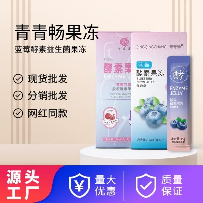 酵素果冻蓝莓石榴益生菌果冻布丁酵素果冻批发代发加工工厂图5