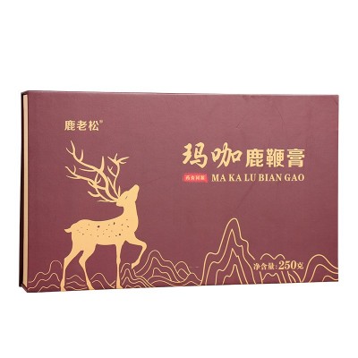 玛咖鹿鞭膏 吉林双阳鹿鞭丸鹿膏盒装250克图5