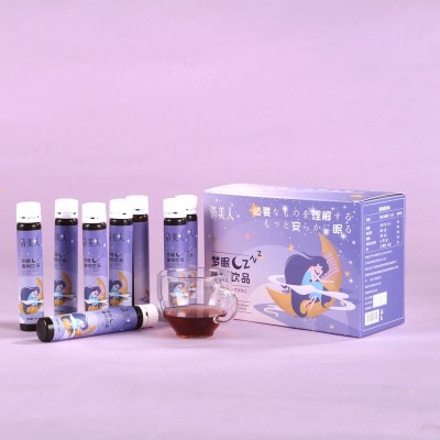 梦眠植物饮品酸枣仁晚安液体饮料GABA睡眠氨基丁酸口服液现货批发图3