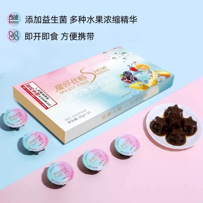 益生菌果冻复合益生元酵素果冻果味 益生菌发酵果冻现货批发图4