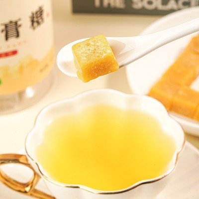 保坤堂梨膏糖润喉清凉嗓子薄荷梨膏糖手工砂板糖地摊跑江湖糖散装图2