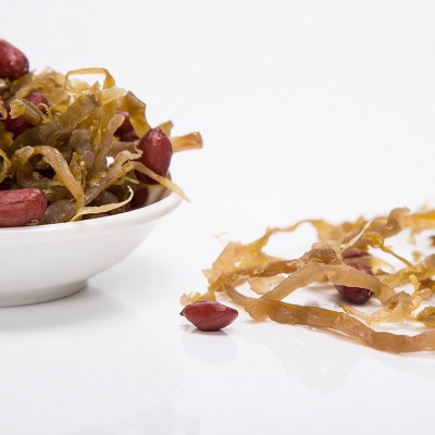临安特产罐装笋丝 零食批发家乡的特产花生笋丝毛重250g罐装图4