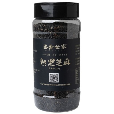 低温烘焙五谷杂粮原料炒熟白芝麻批发厨房烧烤调味炒熟黑芝麻即食图5