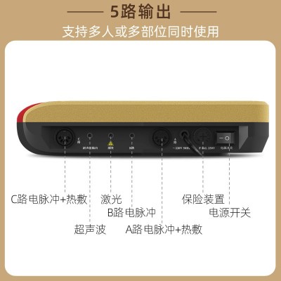 中频脉冲养生电疗仪商用养生仪生物电理疗经络养生仪经络仪疏通温图4
