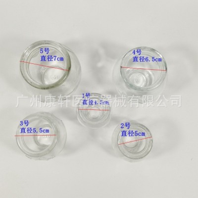 加厚玻璃火罐拔罐器防爆防滑玻璃罐美容院专用图4