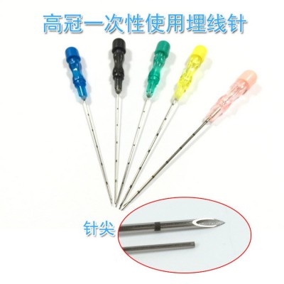 高冠牌埋线针一次性使用穴位无菌埋线针带刻度埋线针图4