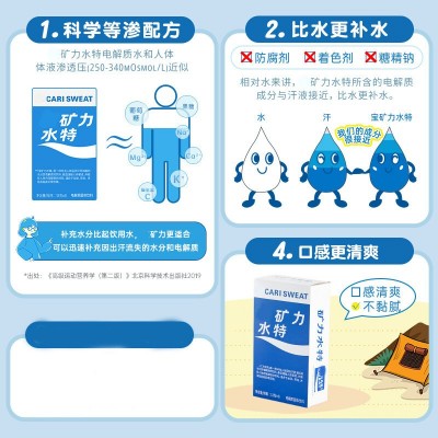 电解质水冲剂oem代加工每日膳道无糖运动健身固体饮料补充 维生素图2