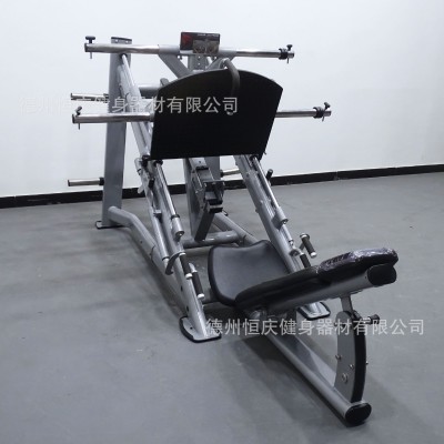 源头厂家生产商用腿部训练器健身房倒蹬机力量器械哈克深蹲机图4