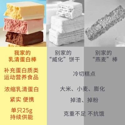 办公零食扛饿蛋白棒乳清蛋白代餐能量棒轻食非燕麦棒坚果棒样品图3