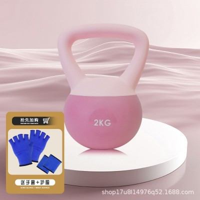 家用软体提壶哑铃男女士深蹲锻炼手臂健身器材力量训练PVC软壶铃图5
