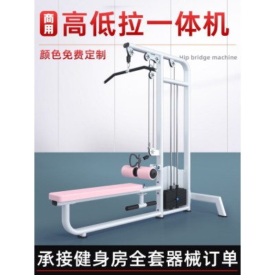 大腿内外侧训练器哈克深蹲机高位下拉训练器女子塑形器械练腿练臀图3